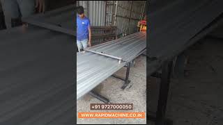 Roofing Sheet Machine In Action 🚀 patra machine chadar [upl. by Laeahcim]