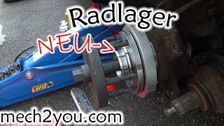 🛠️ Radlager vorne wechseln Skoda Fabia  Radnabe und Radlager erneuern  DIY Auto  mech2you [upl. by Ardnaeed228]