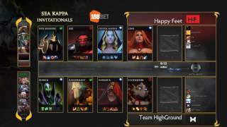 SEA Kappa Playoffs  HighGround vs Happy Feet Game 2 [upl. by Rob628]