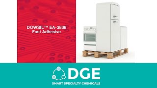 DOWSIL™ EA3838 fast adhesive  Allows faster processing and higher productivity [upl. by Koralie]