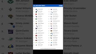 NFL Mock Draft Week 7 trending nfl mockdraft [upl. by Akeirahs]