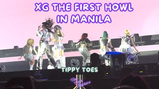 XG First Howl in Manila 4K Fancam Tippy Toes Singalong with ALPHAZ Reupload for higher quality [upl. by Anaihsat]