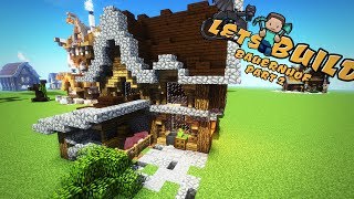 Mittelalterlicher BAUERNHOF  Minecraft Tutorial  Part 2 [upl. by Charlie]