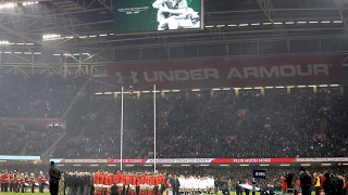 Tributes to Joost Van Der Westhuizen at all Round Two matches  RBS 6 Nations [upl. by Koffman]