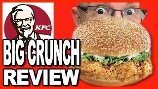 KFC Big Crunch Taste Test  KBDProductionsTV [upl. by Anana39]