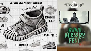 Bumi Berseru Fest  Expandable Shoe  Produk Daur Ulang dan Pemanfaatan Kembali  EcoStep [upl. by Nahtaneoj]