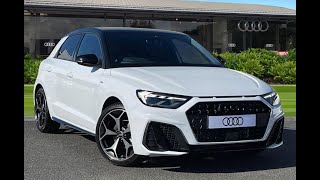 Brand New Audi A1 Sportback Black Edition  Carlisle Audi [upl. by Eelirem554]