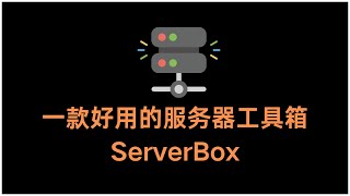 一款好用的服务器工具箱ServerBox，具有服务器监控、文件管理、SSH工具、Docker管理、进程管理等功能 服务器VPSSSH文件管理DockerServerBox [upl. by Ahsatsan]