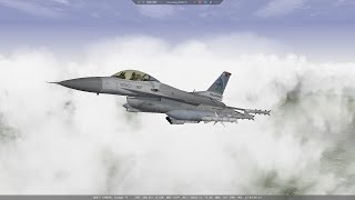 Falcon 4 Allied Force 2005Korea 2012 campaignSEAD strike cancel  fall into dogfight with Su33 [upl. by Laemaj]