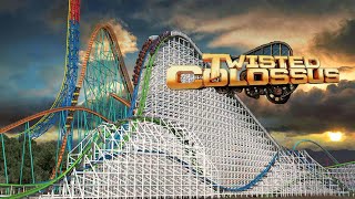 Six Flags Magic Mountain Twisted Colossus Ride [upl. by Villada458]