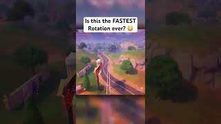 The Fastest Rotation In Fortnite HISTORY 😳 shorts fortnite [upl. by Edana]