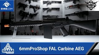 6mmProShop FAL Carbine AEG  The Gun Corner  Airsoft Evikecom [upl. by Assilem]