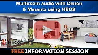 Denon amp Marantz  Multiroom audio with acclaimed HEOS solution 06 Oct 2017 [upl. by Airetnahs568]