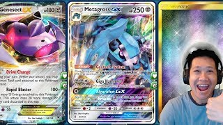 Mass Energy METAGROSS GX Deck Genesect Energy OVERLOAD Strategy [upl. by Evelyn]