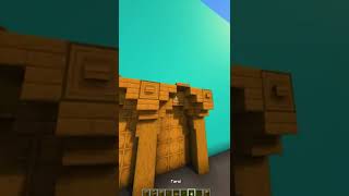 COMO Hacer una ZONA de ALMACENAMIENTO en minecraft 1 shorts [upl. by Obidiah]