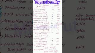 TOP UNIVERSITY IN ODISHA FOR PG  ODISHA ALL UNIVERSITY  CPET ENTRANCE 2024 missrout [upl. by Dnalra]