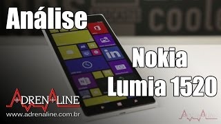 Nokia Lumia 1520  Sobra desempenho mas tela é mal aproveitada [upl. by Sax]