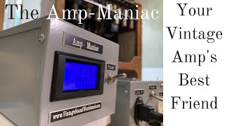 AmpManiac Demo  A Fully Adjustable Voltage Reducer for Vintage Amplifiers [upl. by Eninnej]