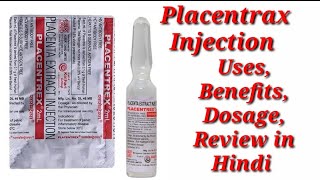 Placentrax 2ml Injection  Placenta Extract Injection  Placentrax Injection Uses Benefits Dosage [upl. by Peyton179]