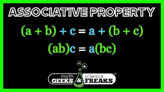 Associative Property  Math Geeks And Science Freaks [upl. by Enid710]