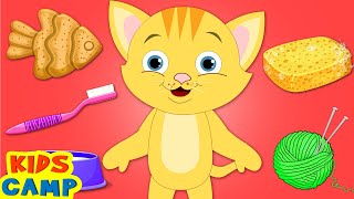 Morning Routine Song and More Nursery Rhymes and Kids Songs for Babies by Kidscamp [upl. by Artnoed985]