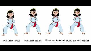 Teknik dasar pukulan dalam pencak silat tugas ut [upl. by Hinze]