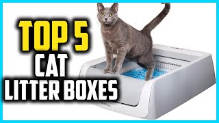 ✅ Top Best Cat Litter Boxes in 2024 [upl. by Oilasor]