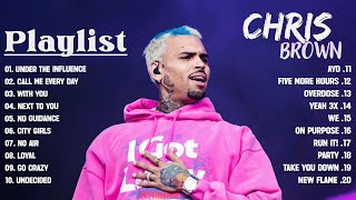 Chris Brown Greatest Hits Full Album 2024  Chris Brown Best Songs Playlist 2024 [upl. by Yuma]