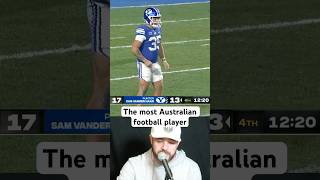 Most Australian football player football australia australian sports afl byu cfb [upl. by Reteid]