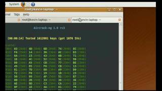 How to hack WEP key easy way [upl. by Hauge541]