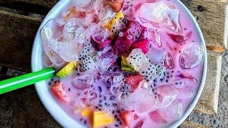 Resep Membuat Es Buah  Sup Buah yang lagi virall [upl. by Colene]