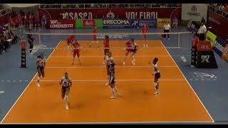 Callie Schwarzenbach and Brionne Butler  Osasco vs Minas Volleyball Highlights [upl. by Rue]