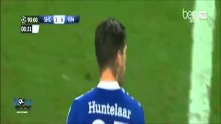 KlaasJan Huntelaar amazing goal against Real Madrid [upl. by Yaeger119]