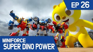 KidsPang MINIFORCE Super Dino Power Ep26 Miniforce Faces Largest Threat Ever A Giant Powerball [upl. by Rehpotsihrc]