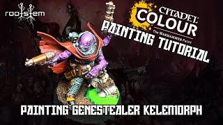 Painting Genestealer Cult Kelemorph tutorial [upl. by Zinah522]