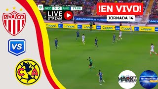 NECAXA VS AMÉRICA EN VIVOJORNADA 14 APERTURA 2022LIGA MX marcos team [upl. by Ruelu]