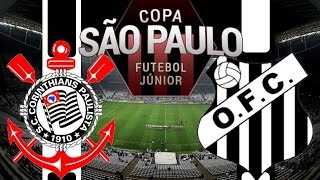 Corinthians x Operário MS 06012017 Copa São Paulo de Futebol JR 2017 PES 2017 [upl. by Kitrak]