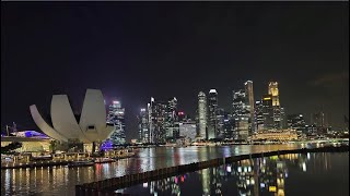 Singapore Night River Cruise Unveiling History on a Bumboat Journey [upl. by Salome896]