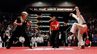 The Final Kick  Cobra Kai vs Daniel  The Karate Kid  CLIP 🔥 4K [upl. by Affay]