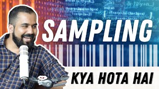 What is Sampling Explained in Hindi  Data Science [upl. by Aramoj]