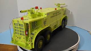 Oshkosh Airport Crash Truck 8x8 P15 in 125th Scale [upl. by Galen]