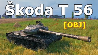 World of Tanks Škoda T 56  4 Kills 86K Damage [upl. by Tavy]