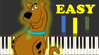 Scooby Doo Love the World Piano Tutorial EASY [upl. by Nosyarg474]