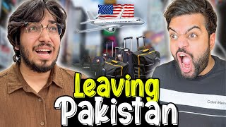 Ducky Se Naraz Ho Kar America Ja Raha 💔  Leaving Pakistan 😭 [upl. by Atela]