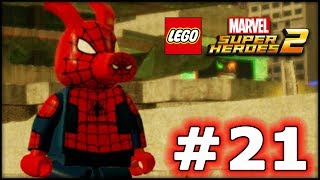 LEGO Marvel Superheroes 2  LBA Episode 21  SpiderHam Hunter [upl. by Annay797]