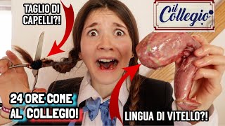 VIVO 24 ORE COME AL COLLEGIO ho quasi vomitato ♕ [upl. by Yraccaz]