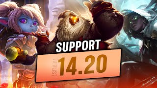 1420 Support Tier ListMeta Analysis  League of Legends [upl. by Robinson]