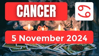 Cancer horoscope  Cancer Horoscope for Today 5 November 2024 [upl. by Elyak]