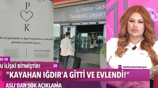 KAYAHAN IĞDIRDA EVLENDİ HABER ASLIYA AKŞAM SAATLERİNDE ULAŞTI ASLI AĞLADI ŞOKE OLDU SANA DEĞER [upl. by Bess]