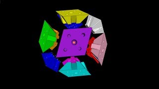 Platonic Structures  How to assemble a Rhombic Dodecahedron [upl. by Barney401]